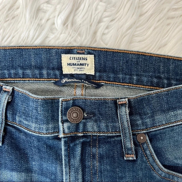 Citizens Of Humanity Agnes Slim Straight Jeans Rocker Denim Women’s 29 - Picture 7 of 15